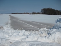 ３月　６日　手融雪