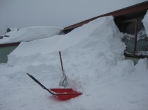 屋根雪下し-3